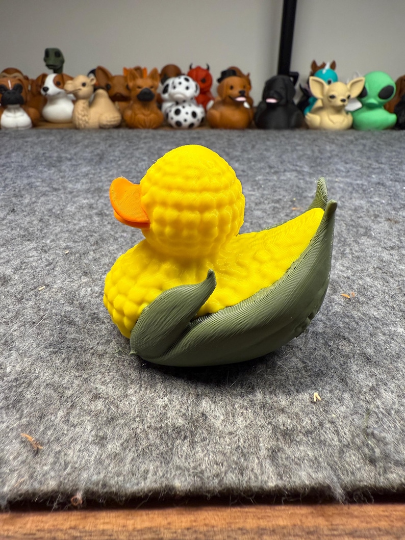 Corn Cob Duck | Duck | Ducking | Halloween Duck | Spooky Scary Custom Duck trick or treat image 5