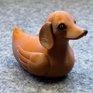 Dachshund Duck | Dog Duck | Ducking | Animal Duck| Themed Duck | Graduation Gift Duck | Spring Summer Duck| Collectable | Cruise Ducking