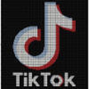 TikTok Logo Graphghan Pattern Crochet Blanket Instant Download Graph