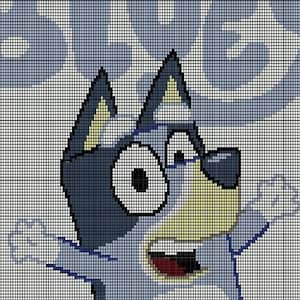 Padrão de crochê Bluey Graphghan: Manta de Boiadeiro Australiano (Padrão em PDF) imagem 5