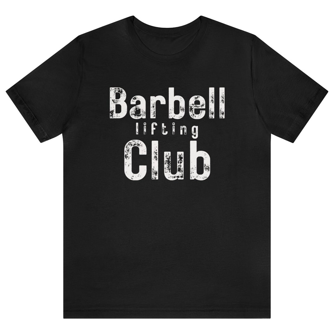 Barbell Lifting Club Work Out Tshirt, Barbell Deadlift Shirt, Barbell