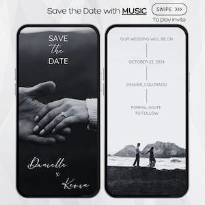 Digitaal Save the Date, Save the Date Digitaal, elektronisch Save the Date, Save the Date met foto, Save the Date, Save the Date bruiloft