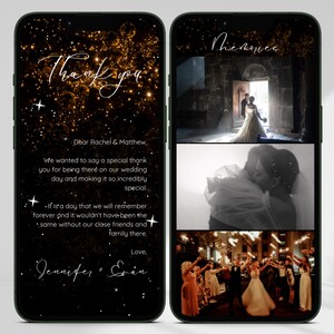 Persönliche Dankeschön-Notiz, Digitales Dankeschön, Dankeschön, Dankeskarte, Hochzeit-Dankeskarte, Hochzeit-Dankeschön-Karte, Vorlage, Digital