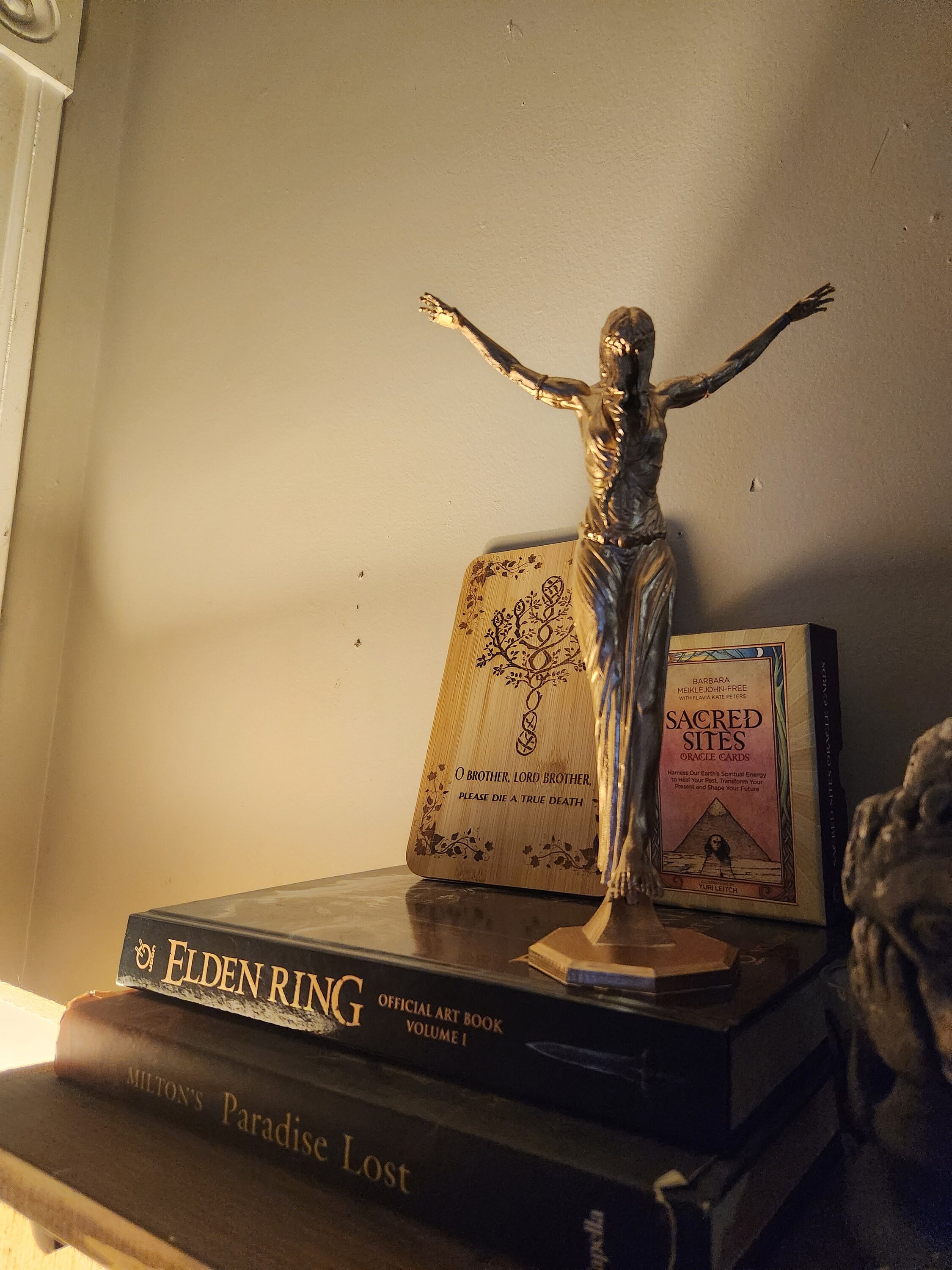 Elden Ring Golden Goddess Statue marika Inspired Etsy