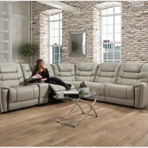 Sectional (4) Recliners