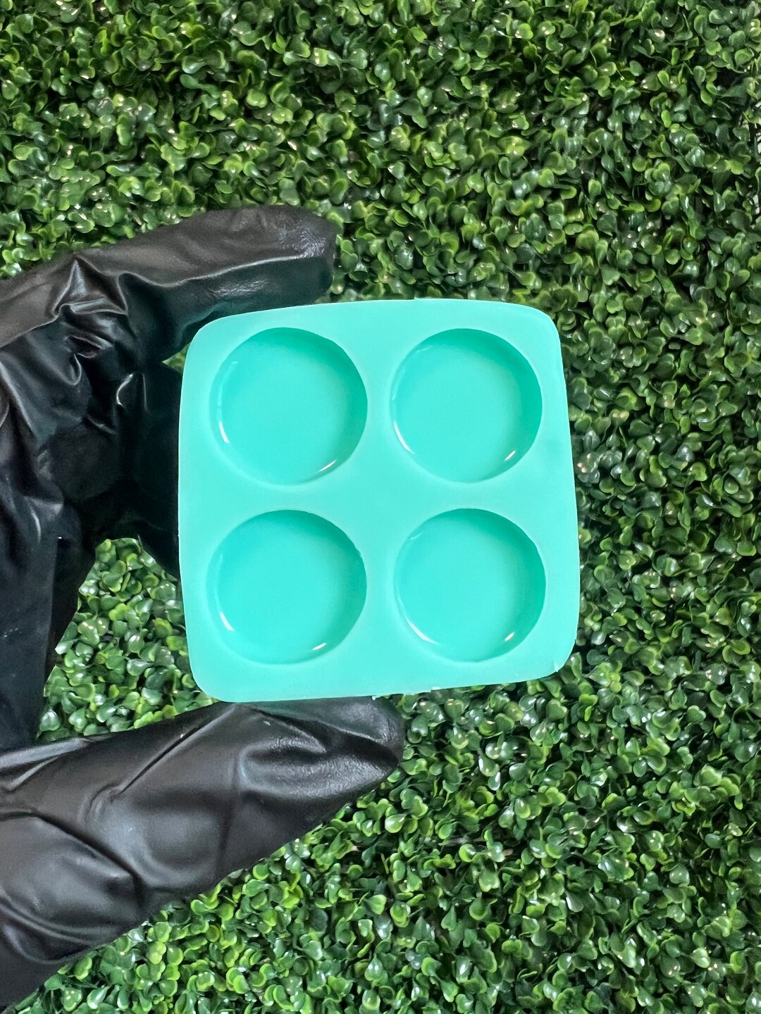 Flexible Silicone 25mm Flat Dome Round Circle Mold Etsy