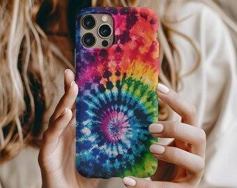 Colorful Tie Dye Phone Cover - Funky and Fun Accessory For Iphone and Samsung