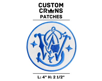 Smith & Wesson Patch Iron on Patch Outdoors Fishing and Hunting Patches Party Birthday Drinking Beer Patches For Trucker Hats