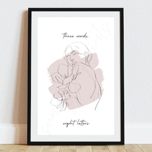 Set of 4 Gossip Girl / Blair Waldorf digital prints