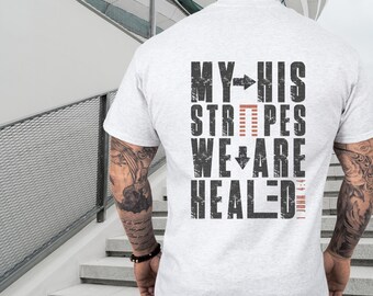 Mens Christian T-Shirt: Bible Verse Graphic Tee, Faith Based Apparel