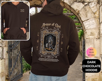 Armor of God Hoodie: Christian Bible Verse Pullover