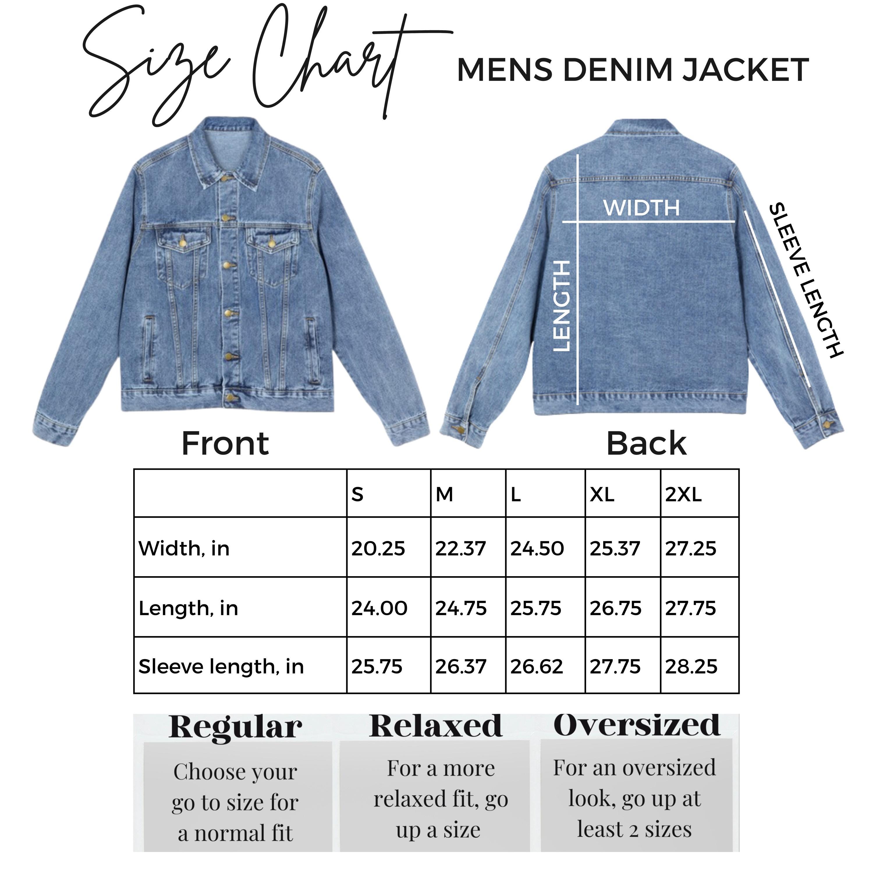 Forgiven and Set Free Men's Jean Jacket – Salvation in Christ