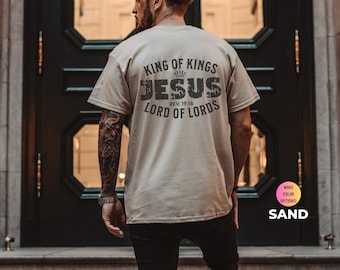 King of Kings Jesus Shirt: Christian Mens Streetwear