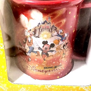 Vintage Hong Kong Disneyland mug