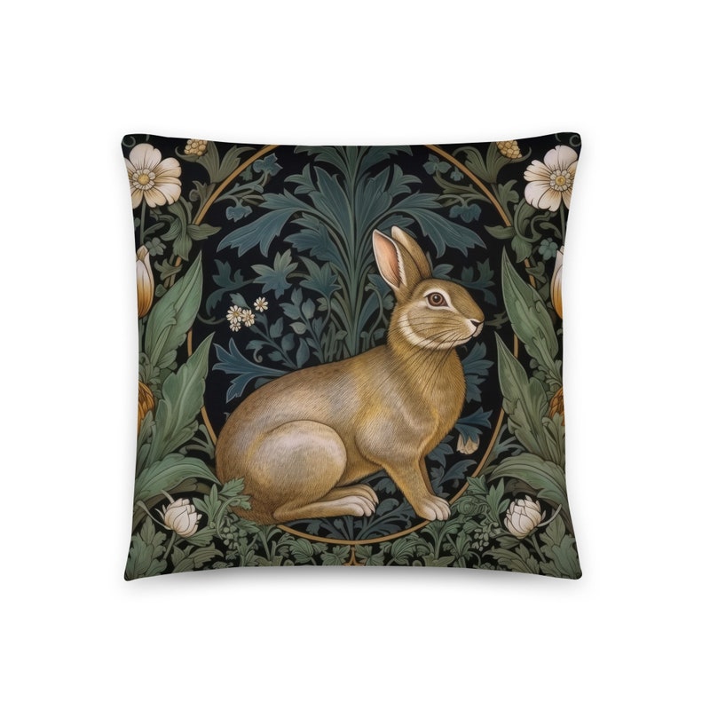 Rabbit Pillow - Etsy