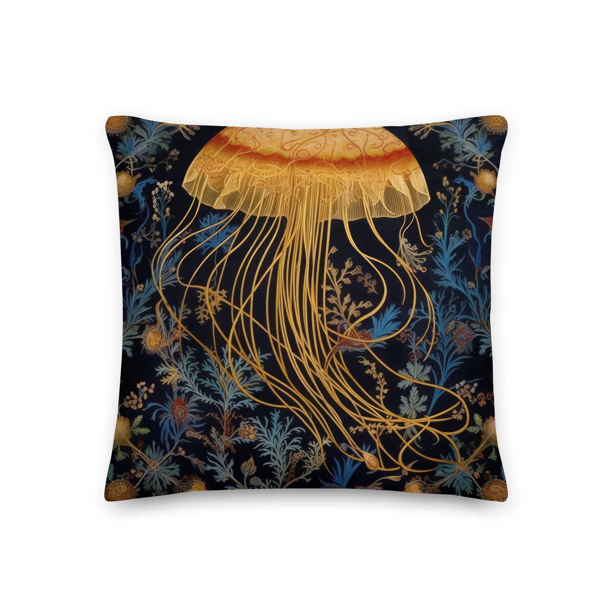 Jellyfish Pillow - Etsy