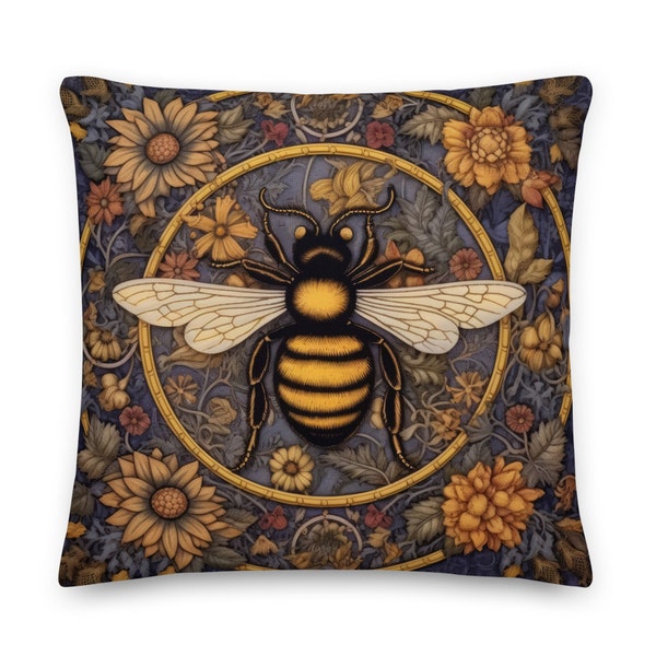 Bee Pillow Etsy