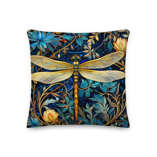 Dragonfly Pillow Etsy