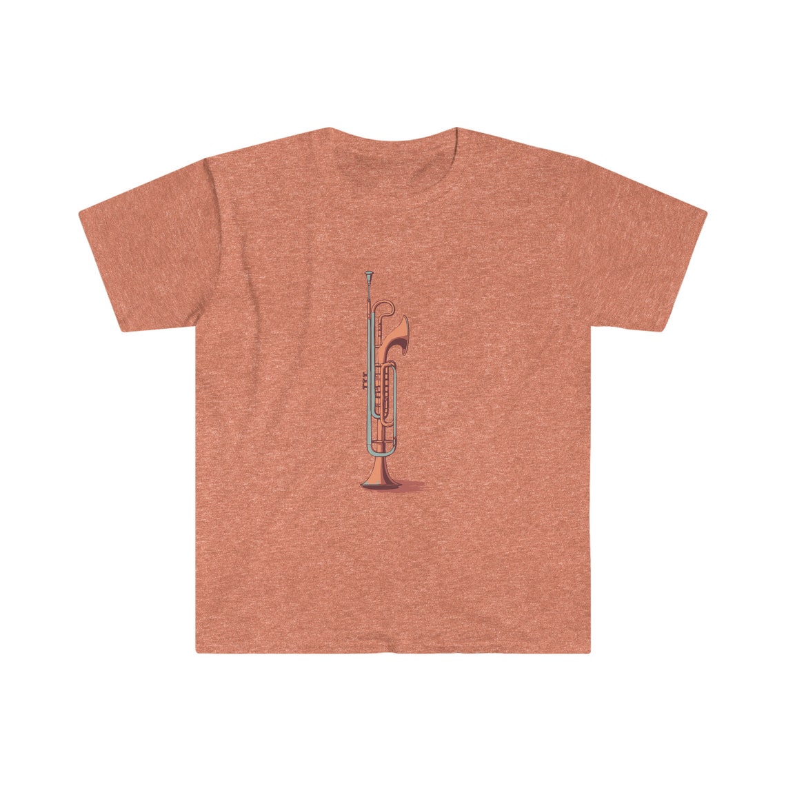 Vintageinspired Trombone Tshirt Retro Style Music Lover Etsy