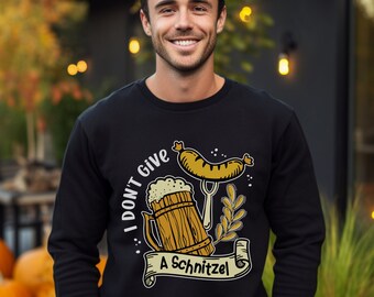 Bluza z nadrukiem "Oktoberfest Schnitzel Lover": Niemiecki Festiwal Piwa