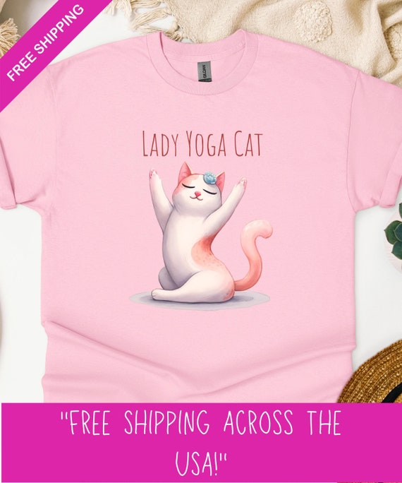 Cat Yoga Pose Cat Humor Cat Workout Funny Cat Themed Shirt Cat Yoga Pose Cat Humor Cat Workout Funny Cat Themed Shirt