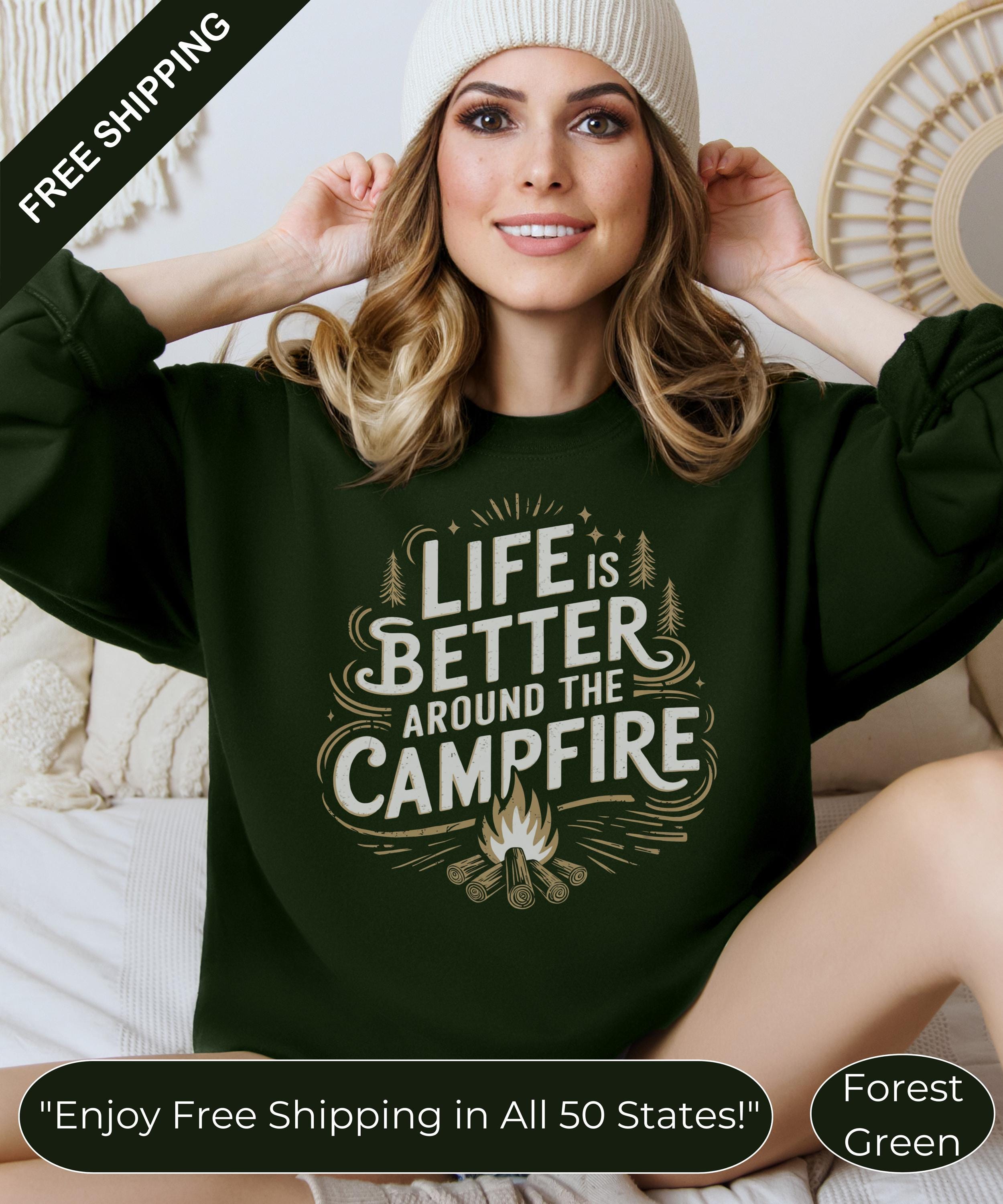 Campfire Cuddles Sweatshirt  Curves main image 1