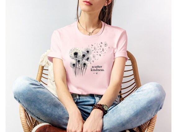 Scatter Kindness T-shirt, Positive Thinking Shirt,Uplifting Apparel, Motivational T-Shirt,Inspirational Clothing,Kindness Vibes Sweatshirt.