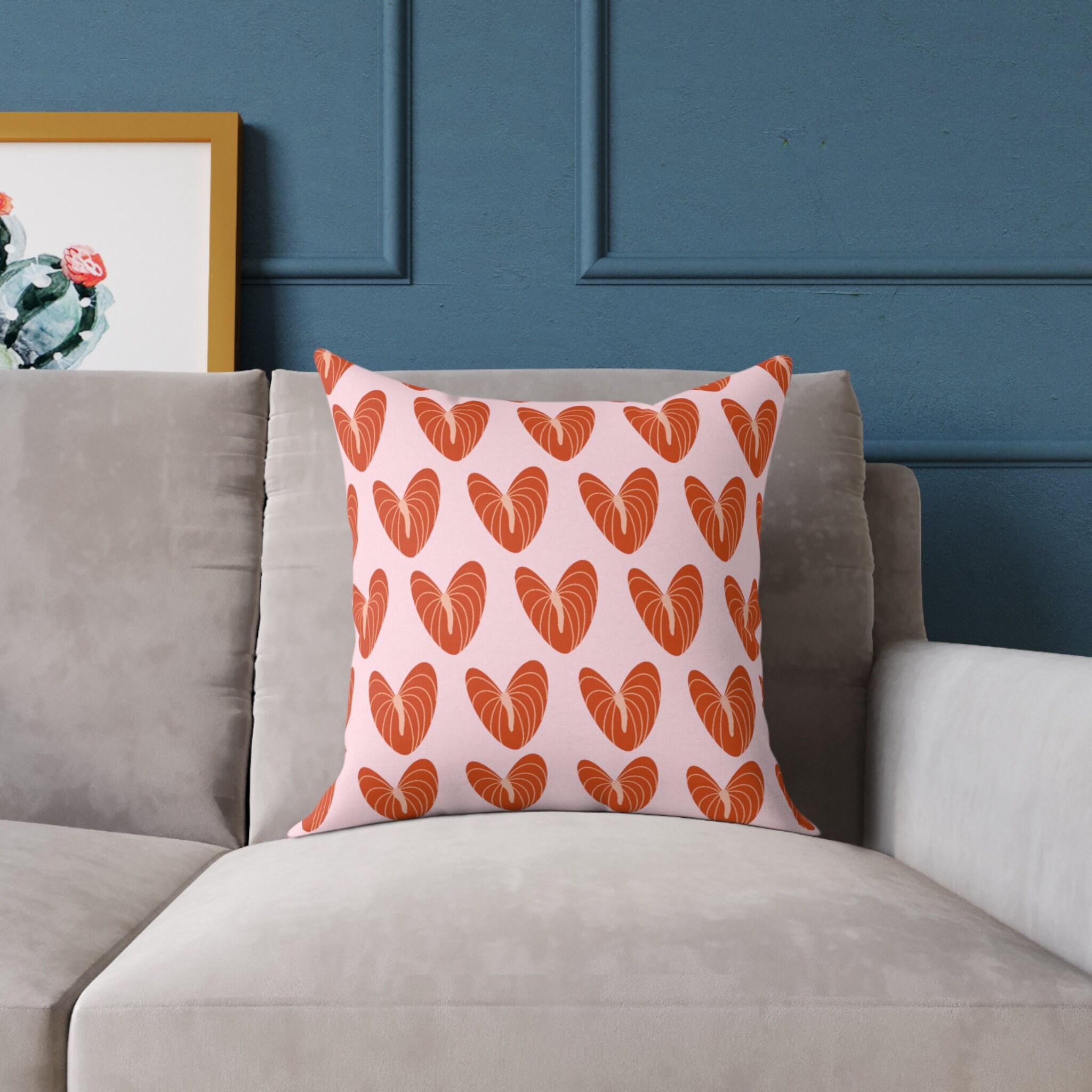 Anthurium pillow - Etsy.de