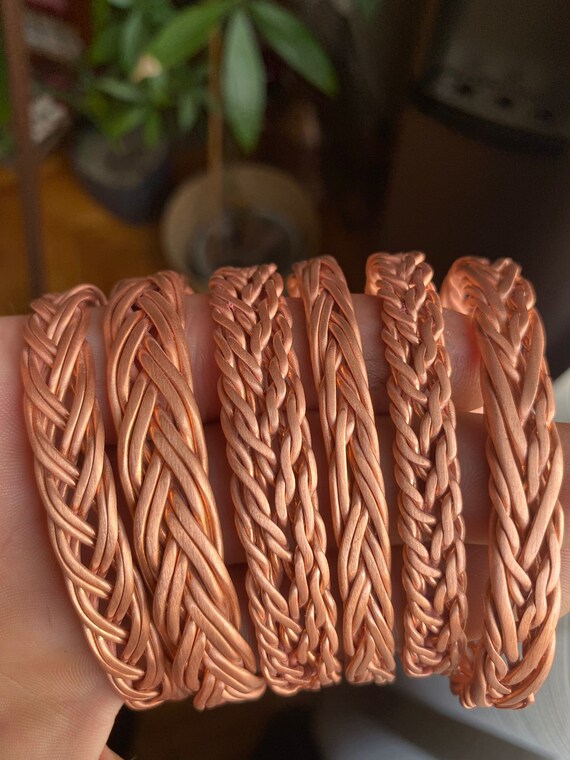 copper bracelet/100%handmade/bracelet for health/… - image 6