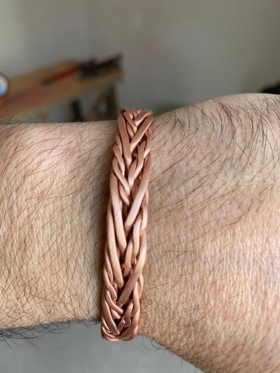 copper bracelet/100%handmade/bracelet for health/… - image 4