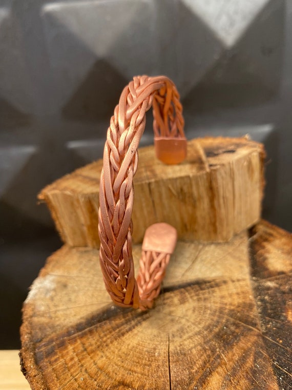 copper bracelet/100%handmade/bracelet for health/… - image 1