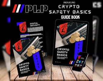 GUÍA BÁSICA DE SEGURIDAD PARA CRIPTOMONEDAS / Guía de criptomonedas, Seguridad digital, Monedero de criptomonedas, Imprimible, PDF, Descarga instantánea