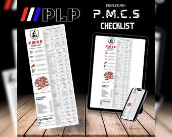 PMCS Fahrzeug-Checkliste | Notfallbereitschaftsliste (druckbare PDF-Datei)
