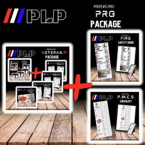 PLP PRO PACKAGE | Emergency Prep, Evacuation Checklist, Emergency Preparedness List, Basic Supplies, Printable, Instant Download, Bundle