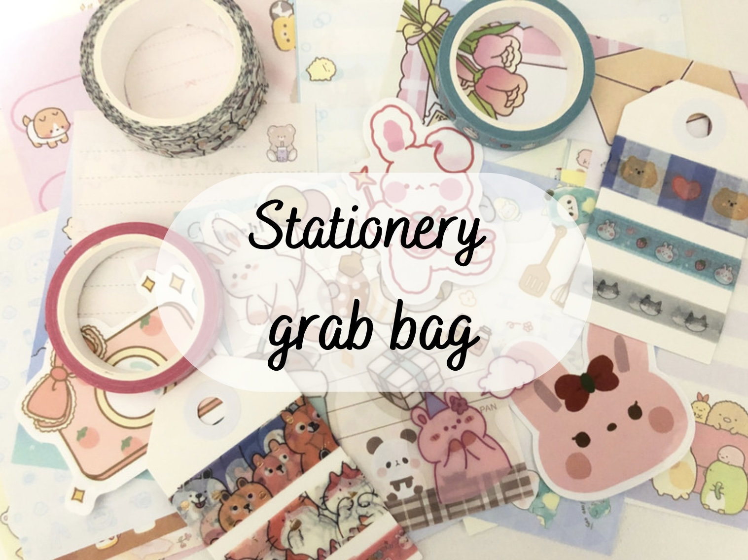 Cute stationery grab bag