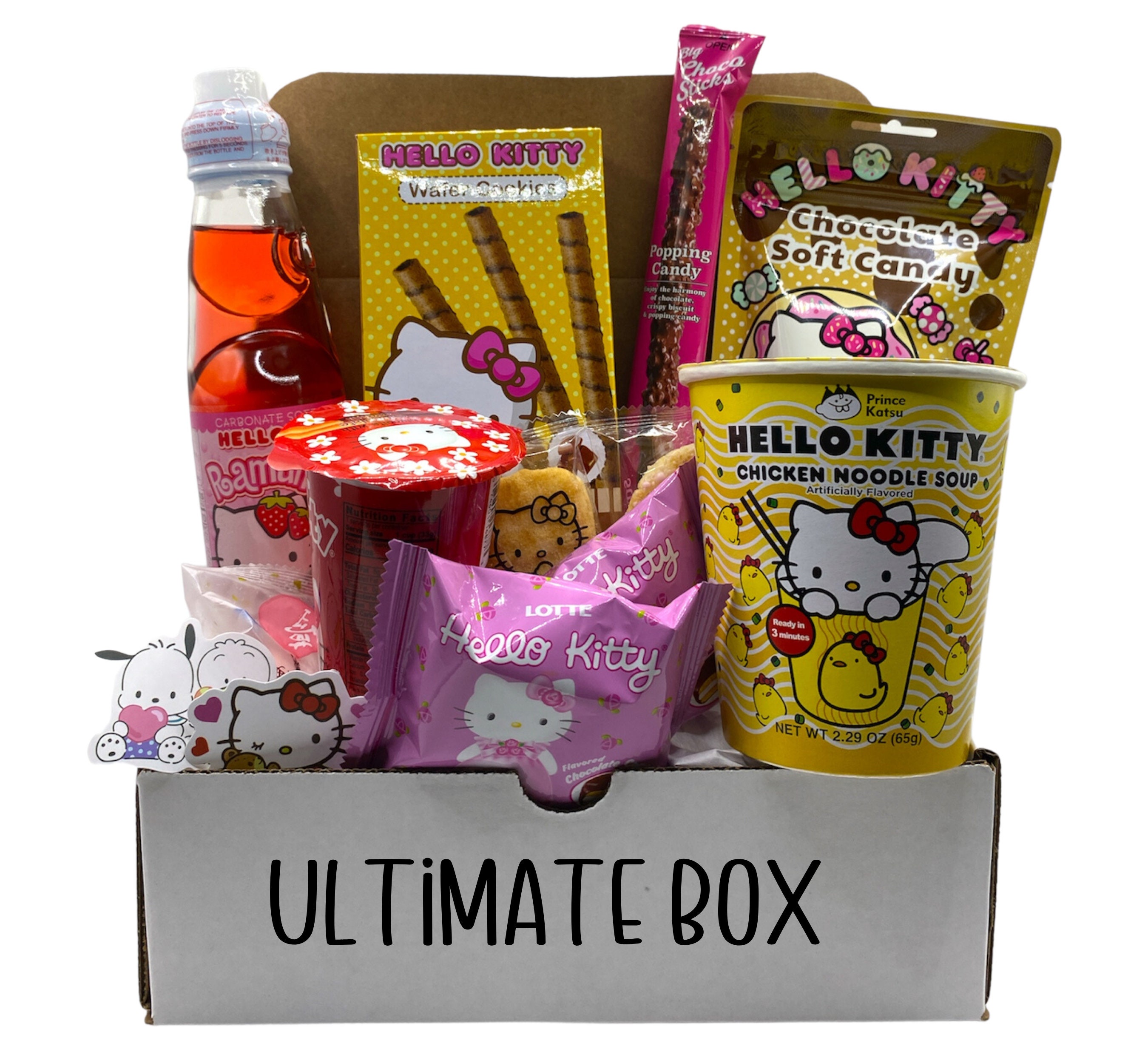 Hello Kitty Fun Mini Snack Boxes Set - Kawaii Panda - Making Life Cuter