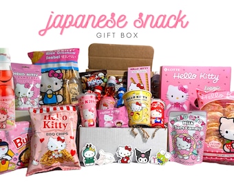 Super Cute Hello Kawaii Cute Kitty Box Japanese Candy Snacks Kitty Candy Gift Box Anime Candy Snacks Treats Asian Exotic Ramen Rumune Drinks