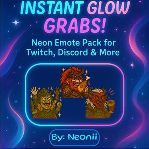 Dark Boss Battle Inspired Emote Pack | Chibi RPG Gamer Emotes for Twitch & Discord, Instant Download