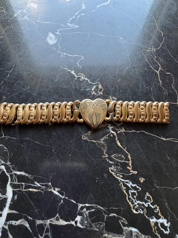 Jewelry Parts : Broken Pitman & Keeler American Queen Sweetheart Bracelet