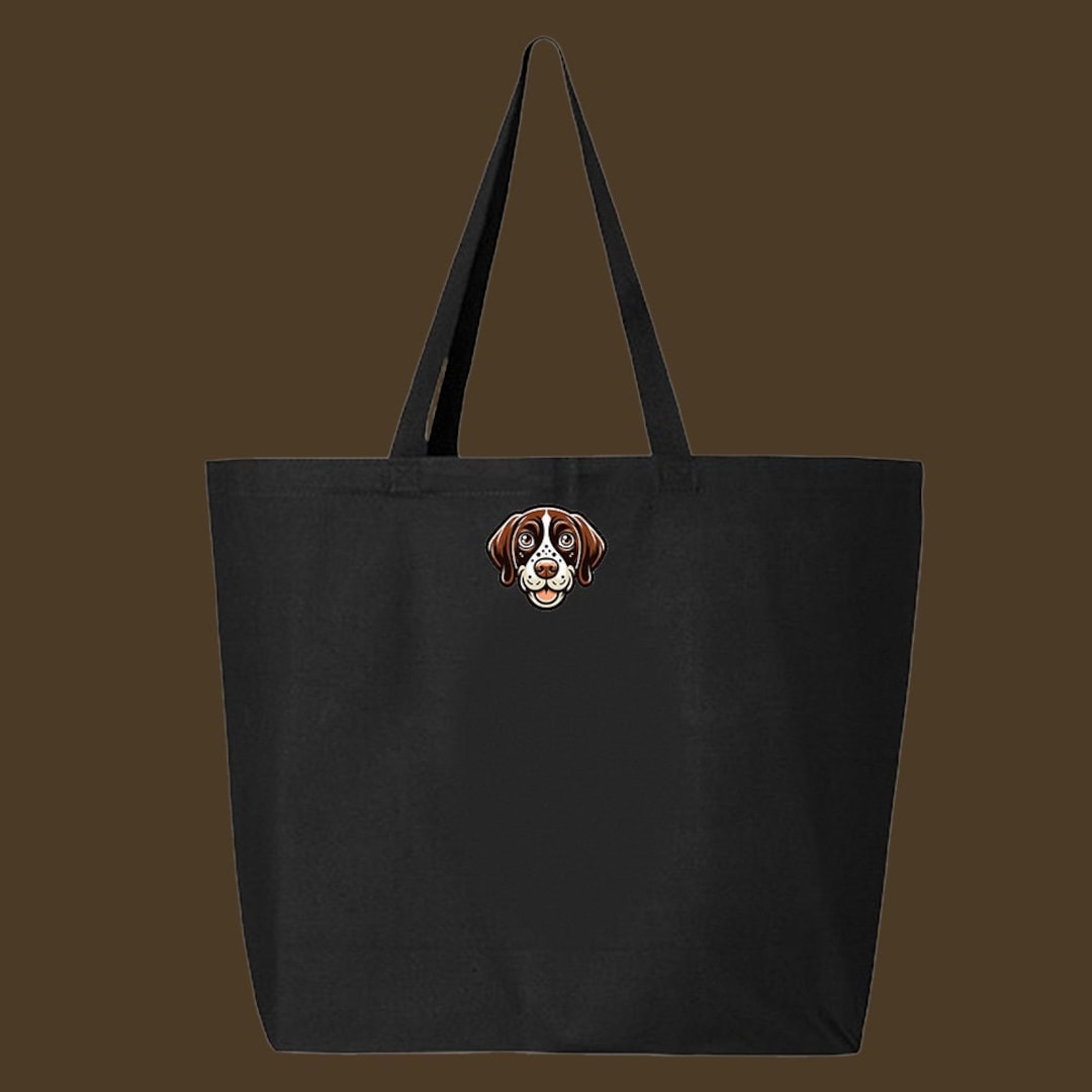 CafePress German Shorthaired Pointer Tote Bag - Natural Canvas Reusable Shopping Bag