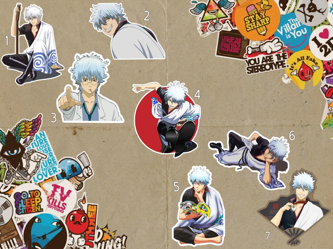 Sticker Waterproof Anime - Etsy