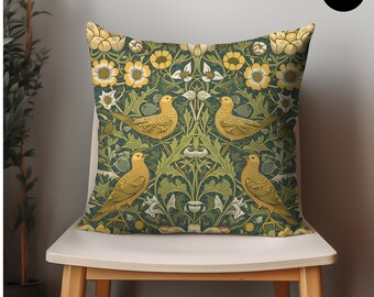 William Morris Pillow Covers, William Morris Cushion Cases, Vintage pillows, Decorative throw pillows, Couch Pillows, Morris Art, High End