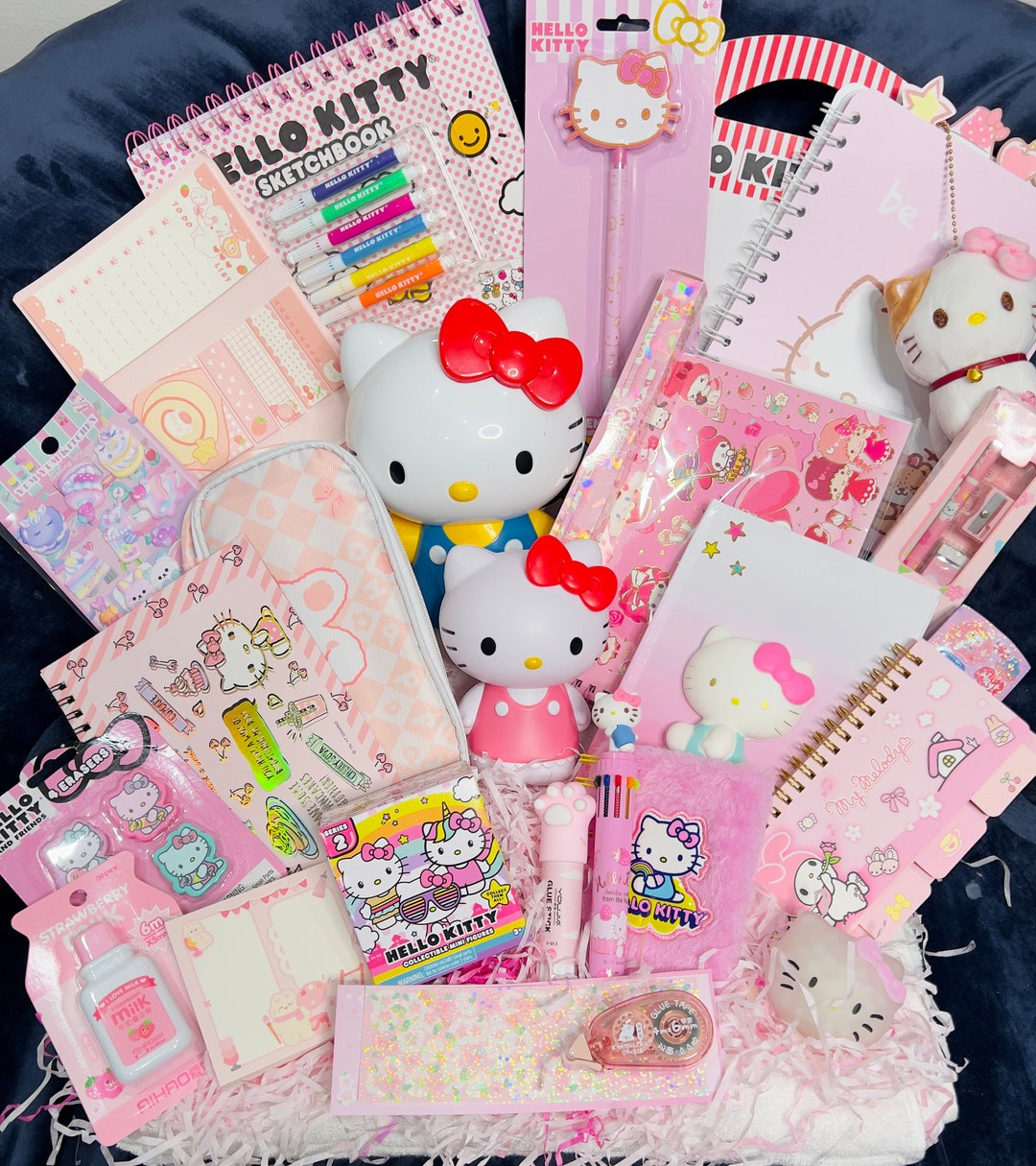 Hello Kitty Kawaii Stationery Mystery Box Etsy