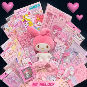 MY MELODY MYSTERY Box with stationary and other cool items!!!