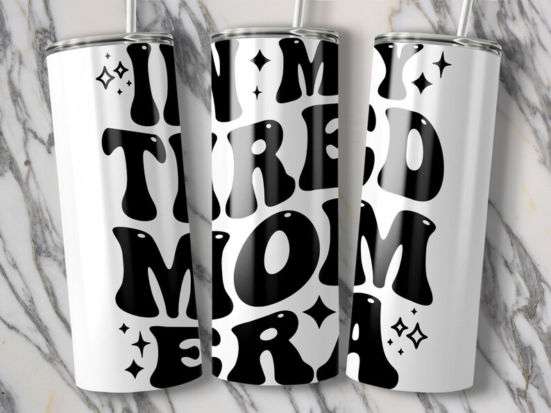 En mi era de mamá cansada svg, mamá cansada png, madre agotada svg, camisa de mamá cansada svg, regalo de mamá cansada divertida digital imagen 5