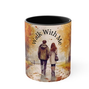 CAMINA CONMIGO Drama coreano Café/Café Latte/Té/Taza de chocolate caliente, Kpop KDrama, Taza/taza romántica. 11 onzas