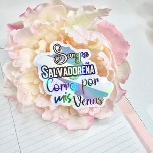 Naklejka Salwadorska, Naklejka Winylowa, Naklejki El Salvador, Naklejka Prezentowa