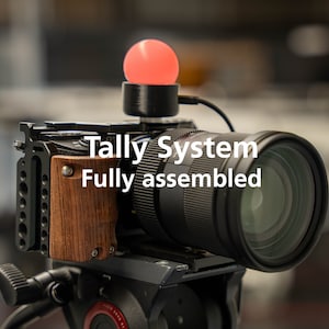 Wireless Tally, kompatibel mit ATEM, OBS, VMIX, Carbonite und vielen mehr