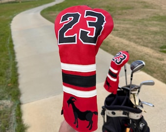 Jordan 23 Golf Driver Head Cover – Michael Jordan Inspired Shoe Design