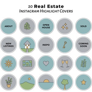 Copertine in evidenza di Instagram, copertine in evidenza di immobili, agente immobiliare Instagram